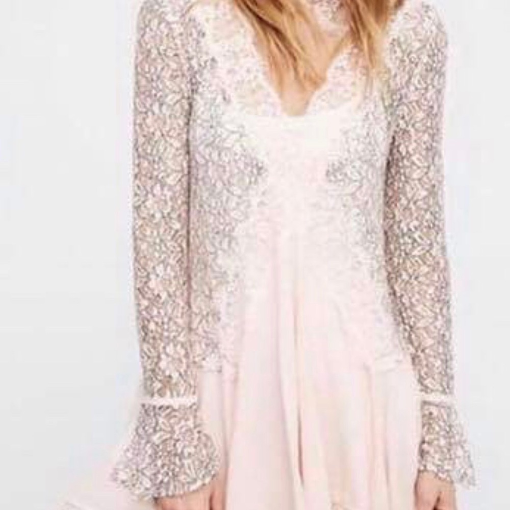 Free People NWOT baby doll tunic